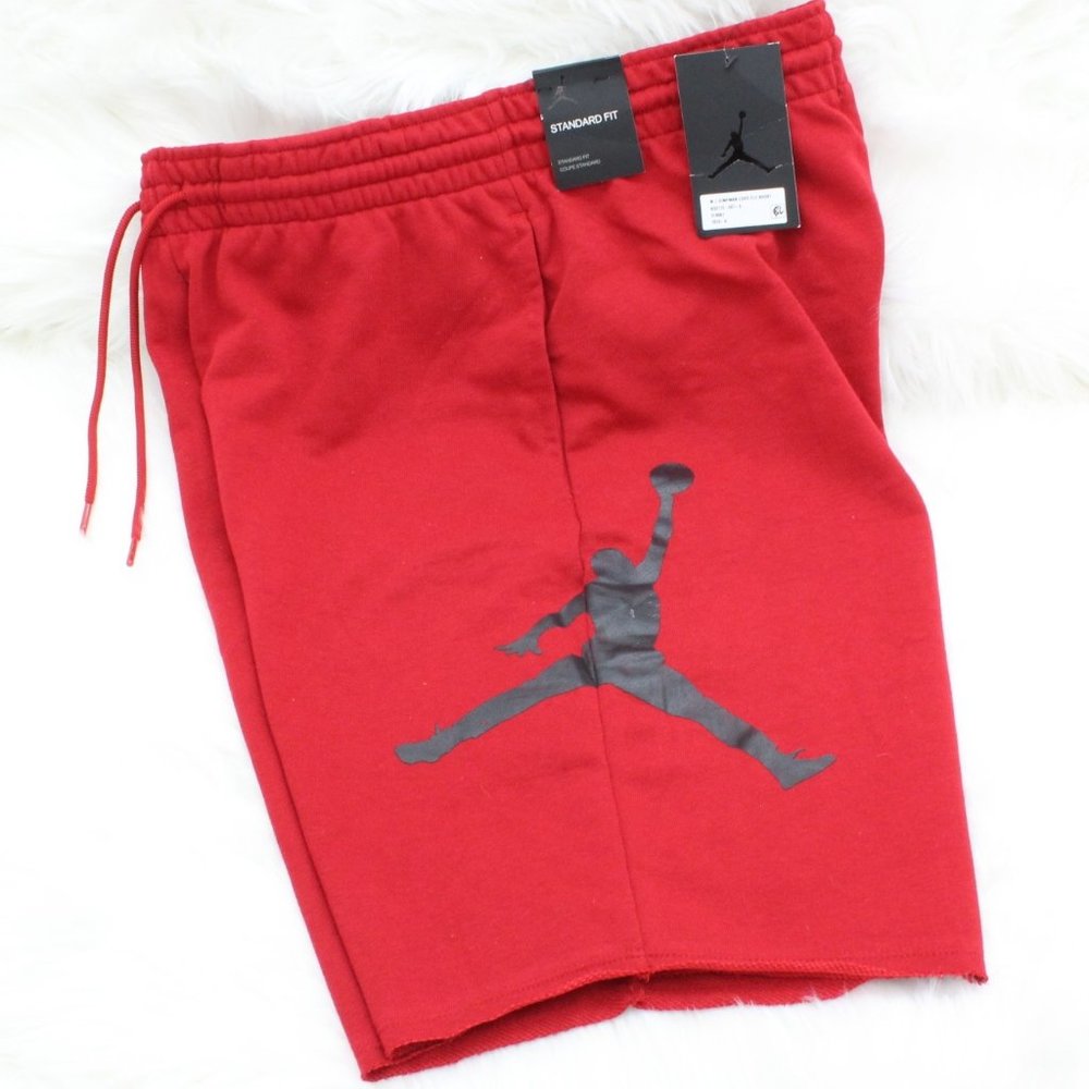 Nike Mens-SMALL-Jumpman Air Fleece Sweat Gym SHORT